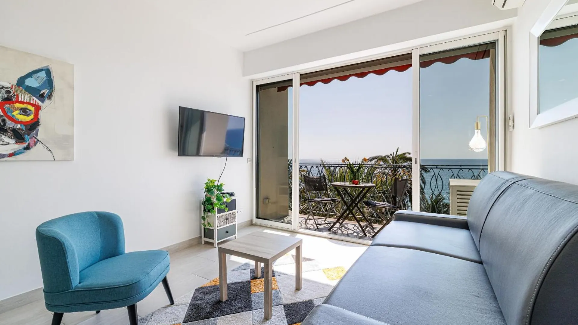 Sea View - Lovely Studio Promenade Des Anglais Nice Apartmán