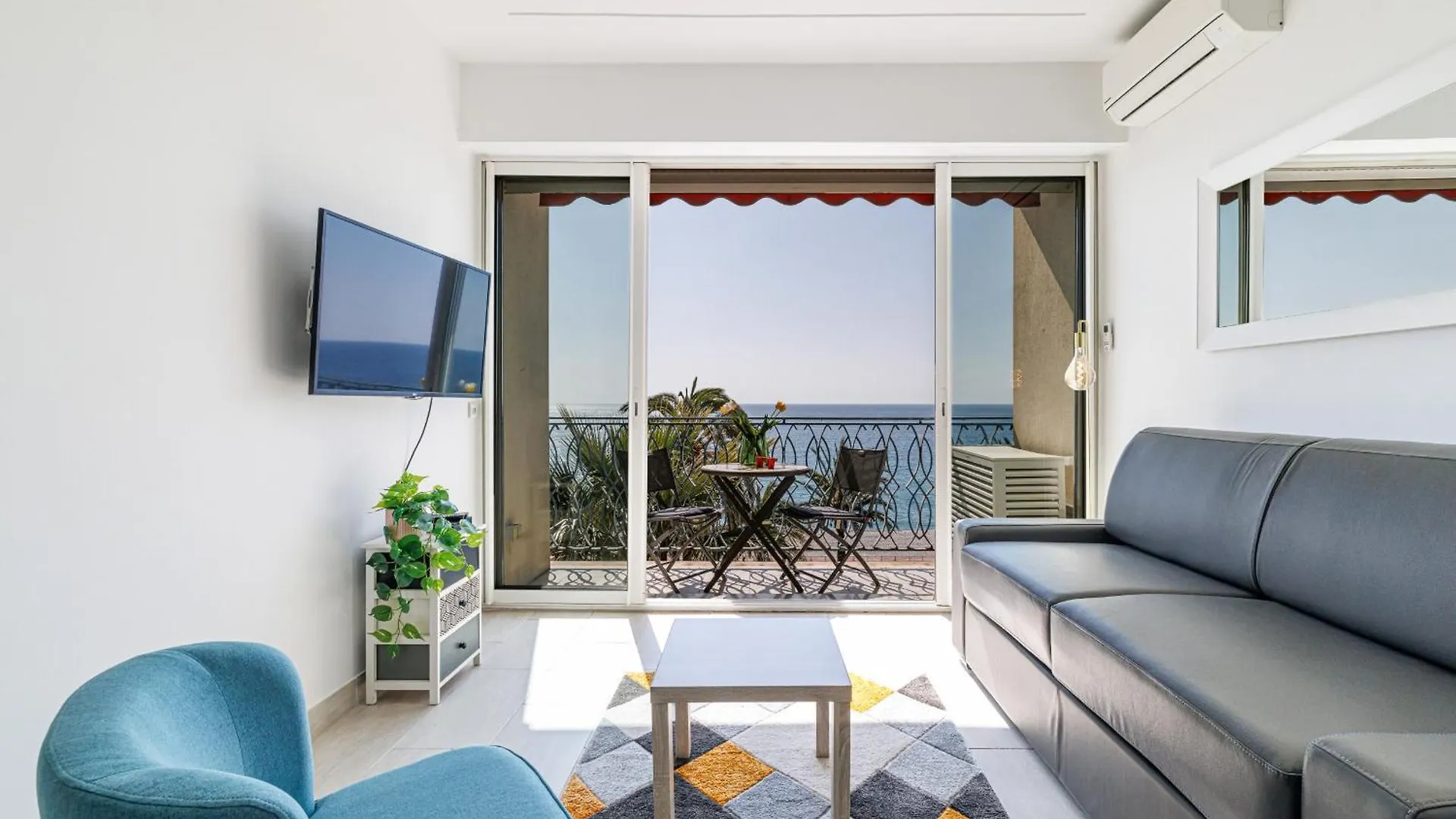 Sea View - Lovely Studio Promenade Des Anglais Nice