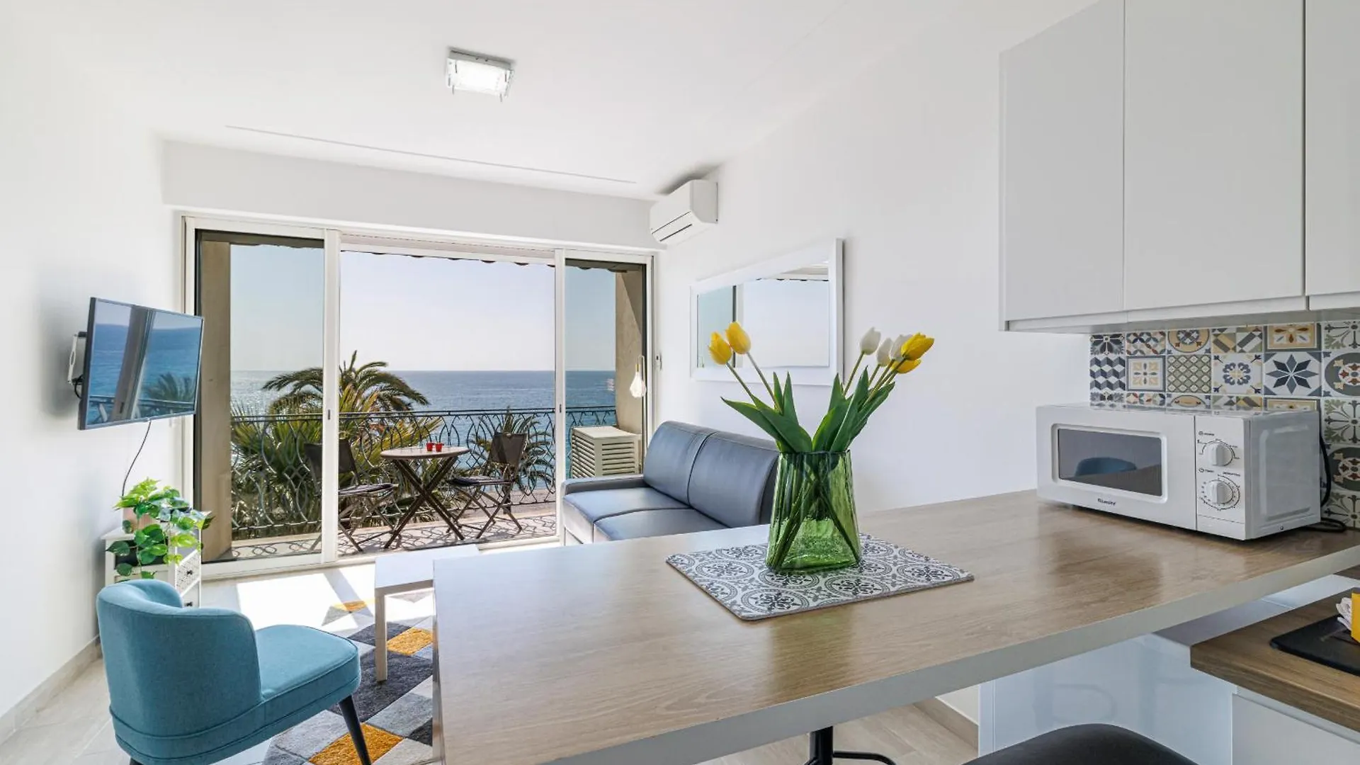 Sea View - Lovely Studio Promenade Des Anglais Nice 0*,